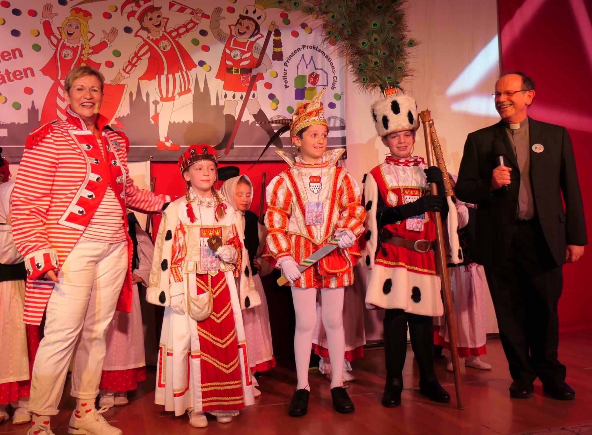 Foto Poller Proklamation Kinder Dreigestirn 2024